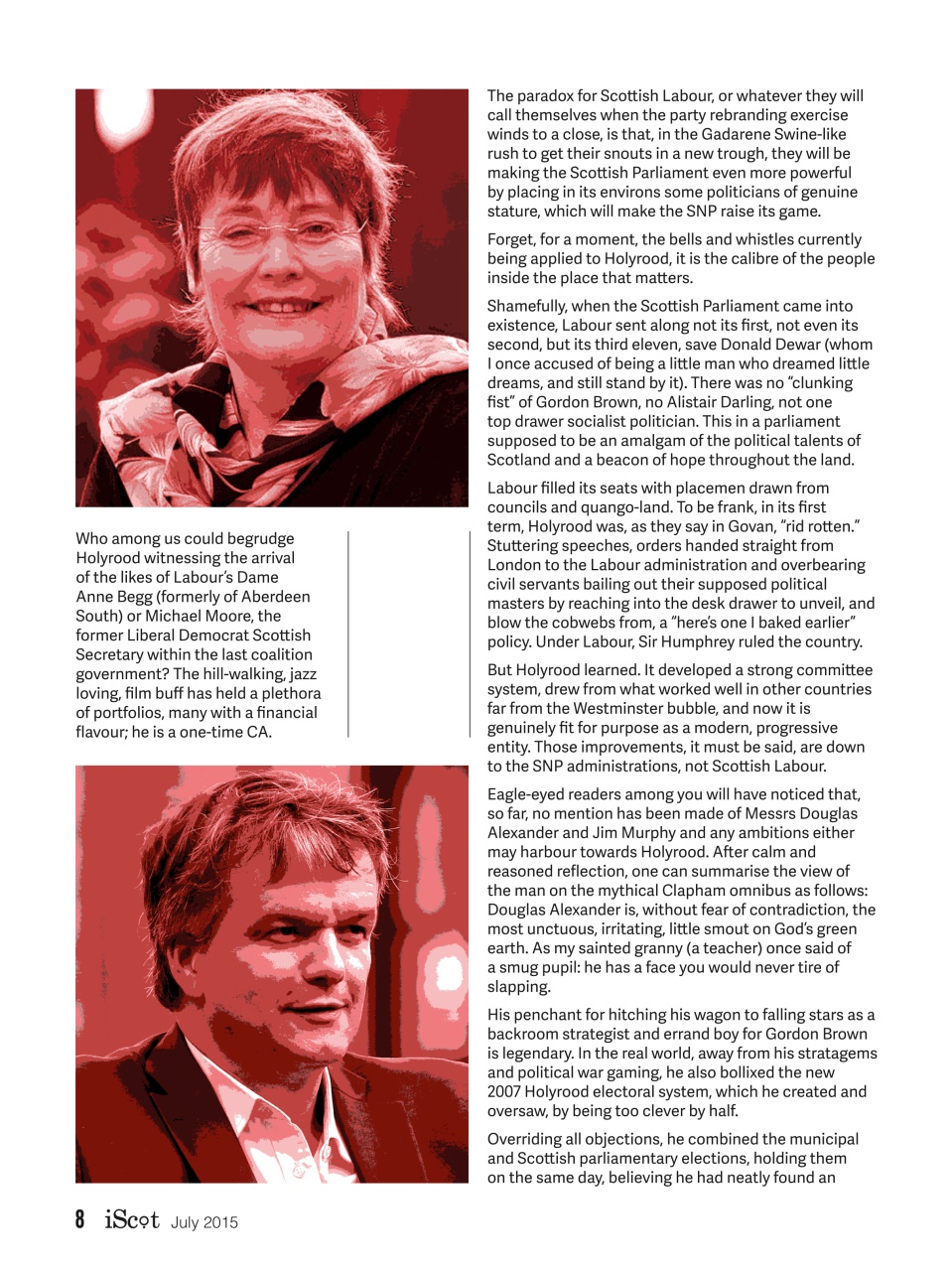 iScot Magazine Preview Pages