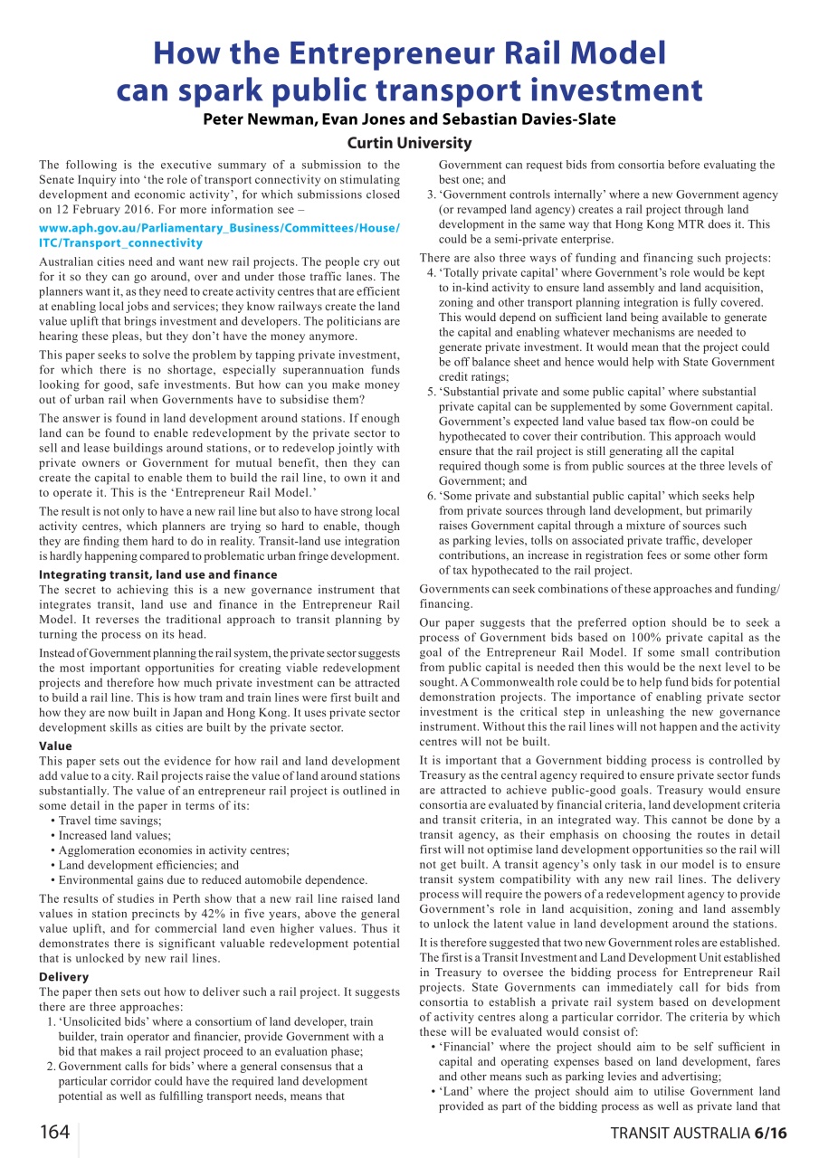 Transit Australia Preview Pages