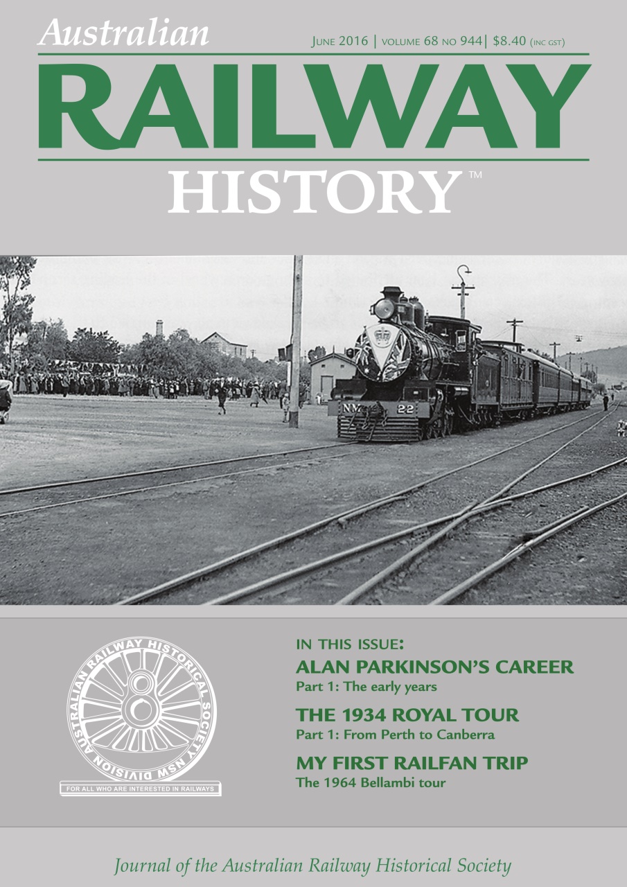 Australian Railway History Preview Pages