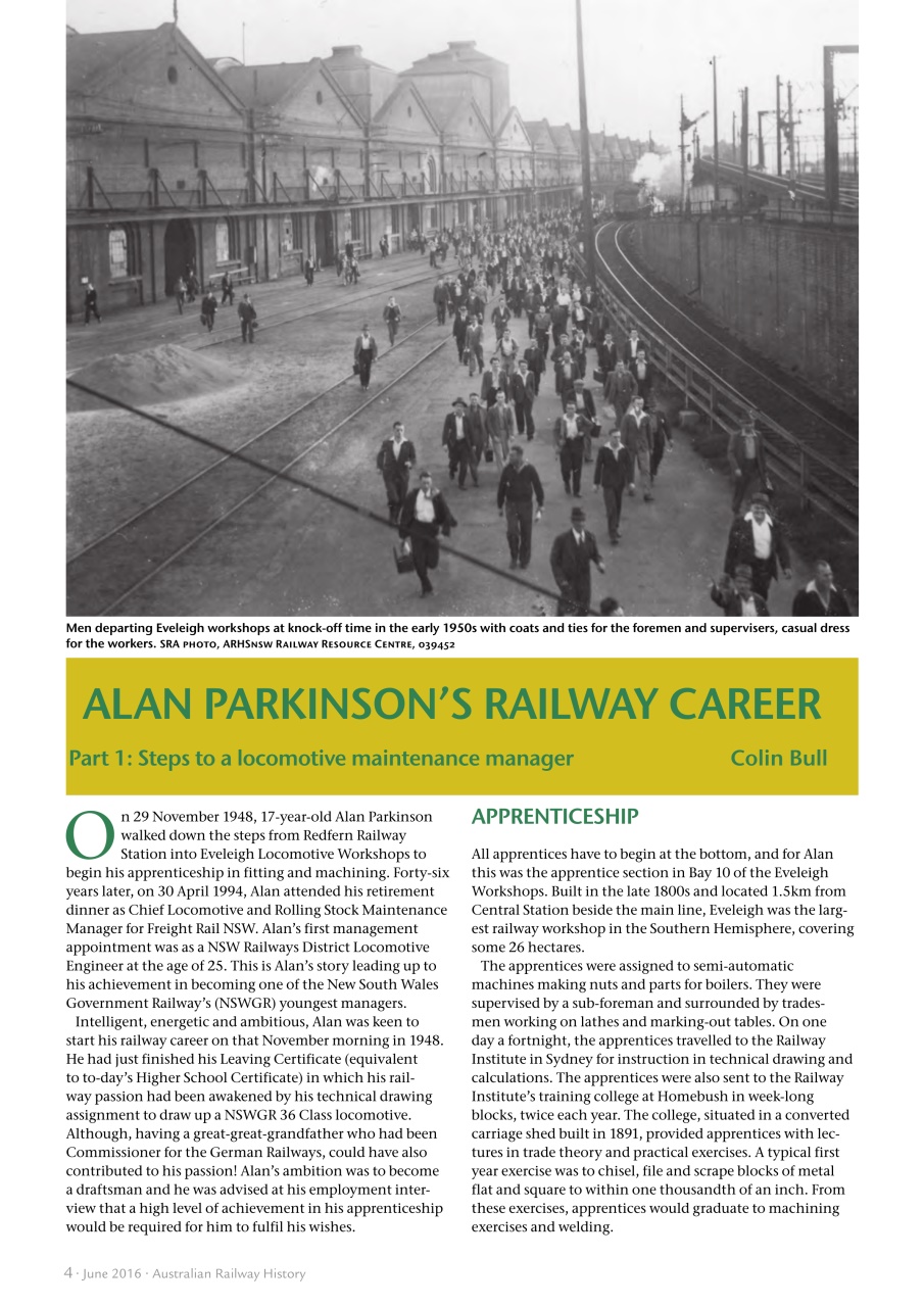 Australian Railway History Preview Pages