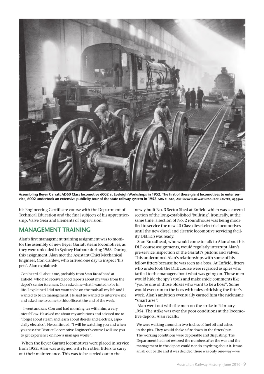 Australian Railway History Preview Pages