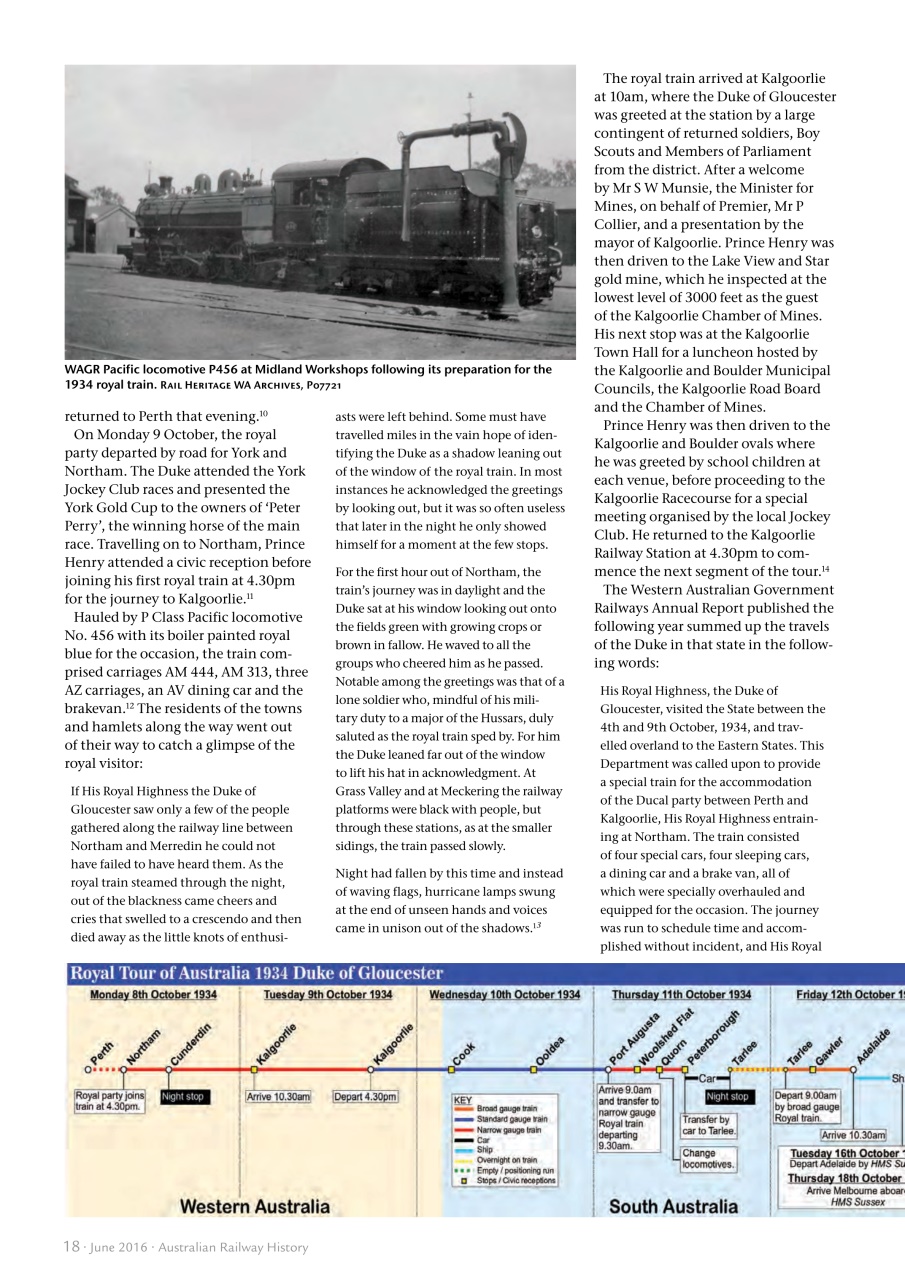 Australian Railway History Preview Pages