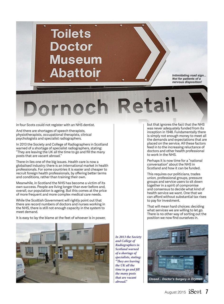 iScot Magazine Preview Pages