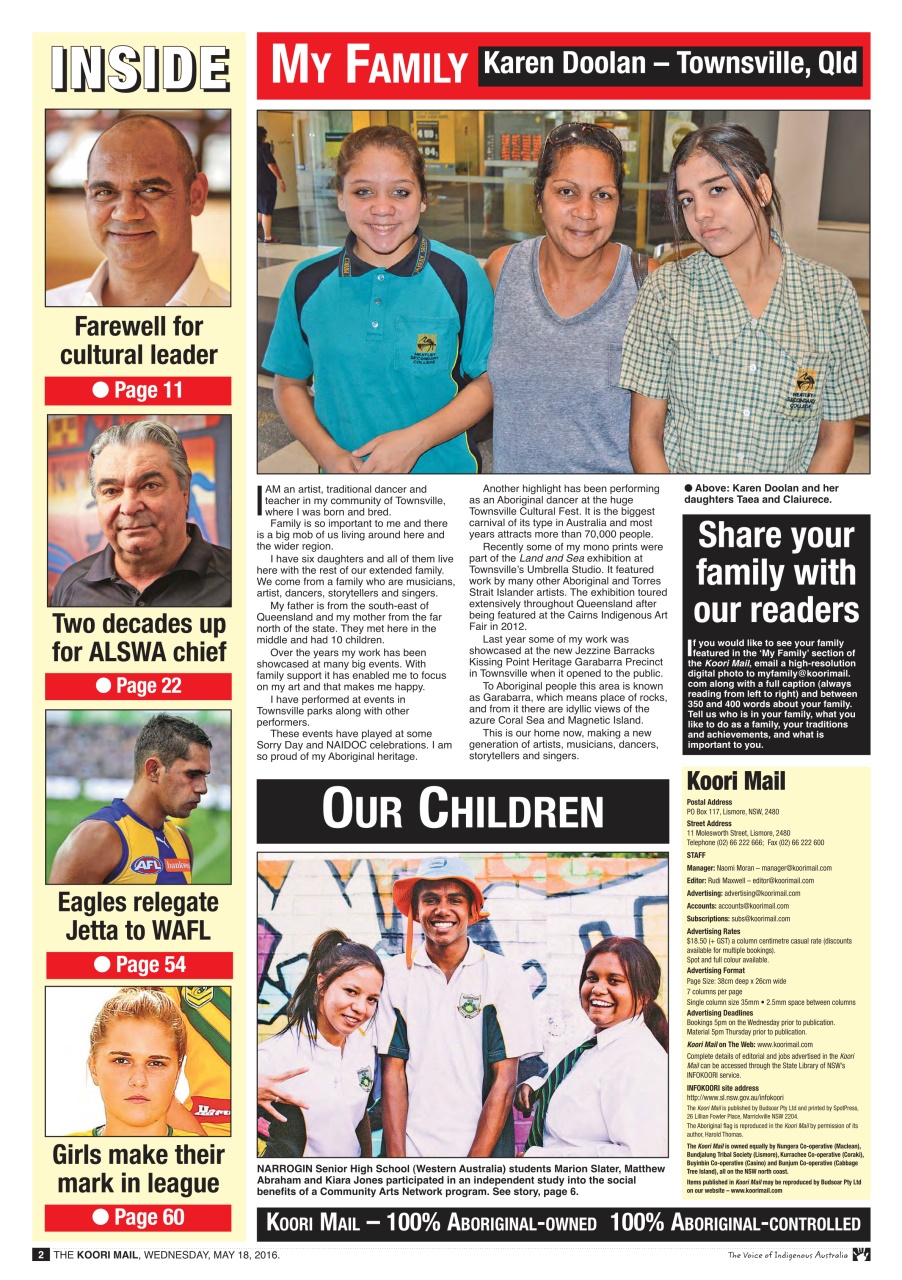 Koori Mail Preview Pages