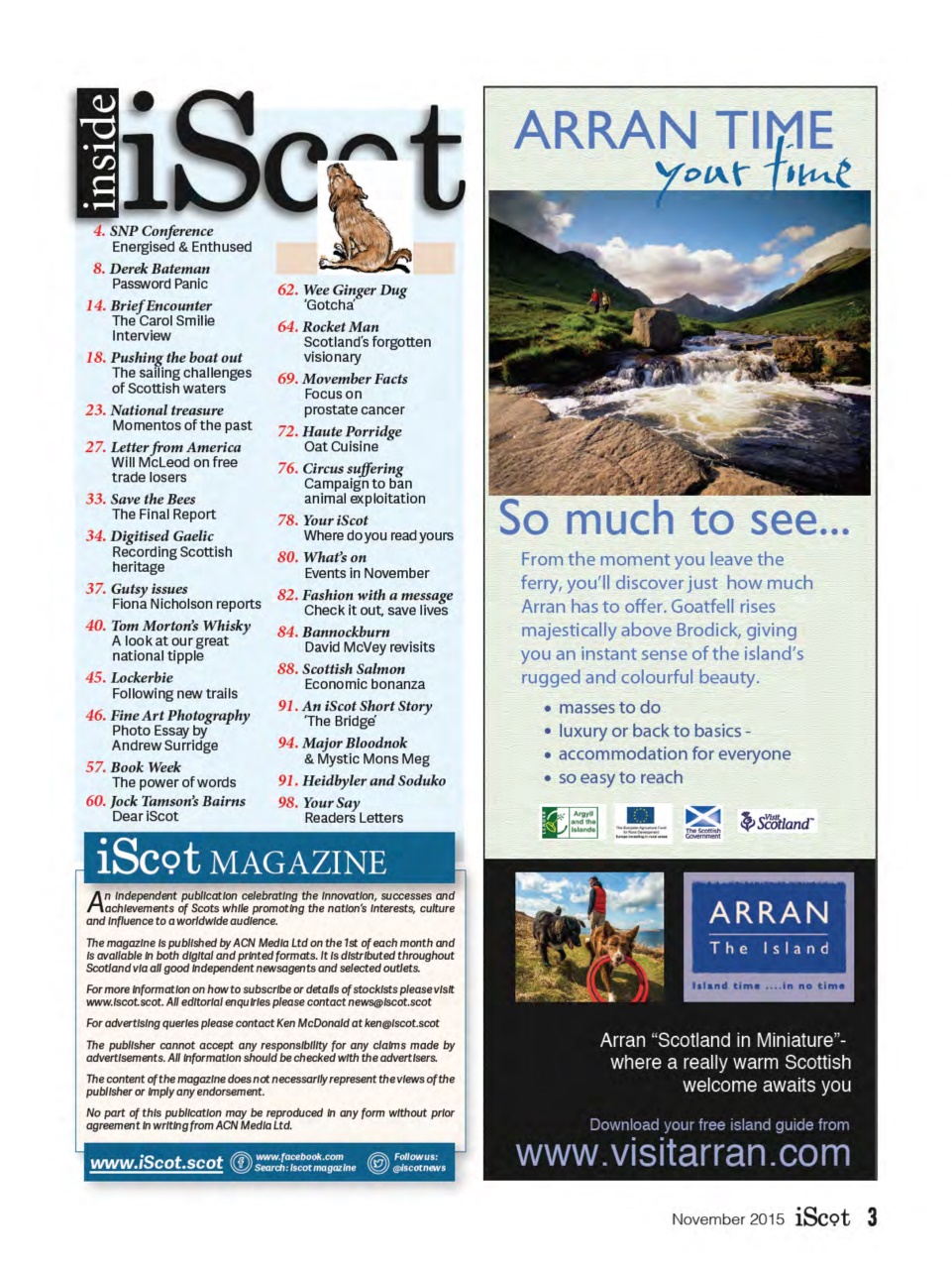 iScot Magazine Preview Pages