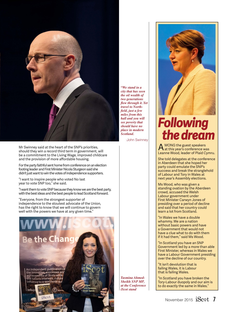 iScot Magazine Preview Pages