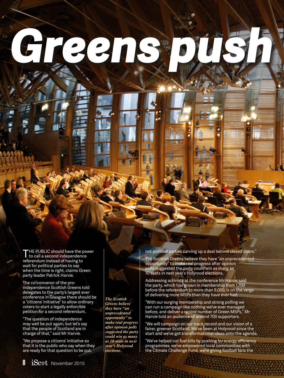 iScot Magazine Preview Pages