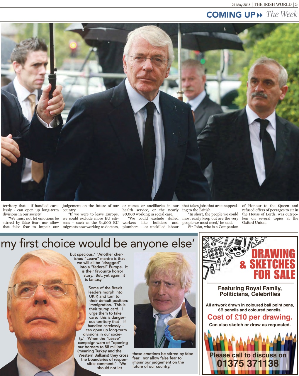 Irish World Preview Pages