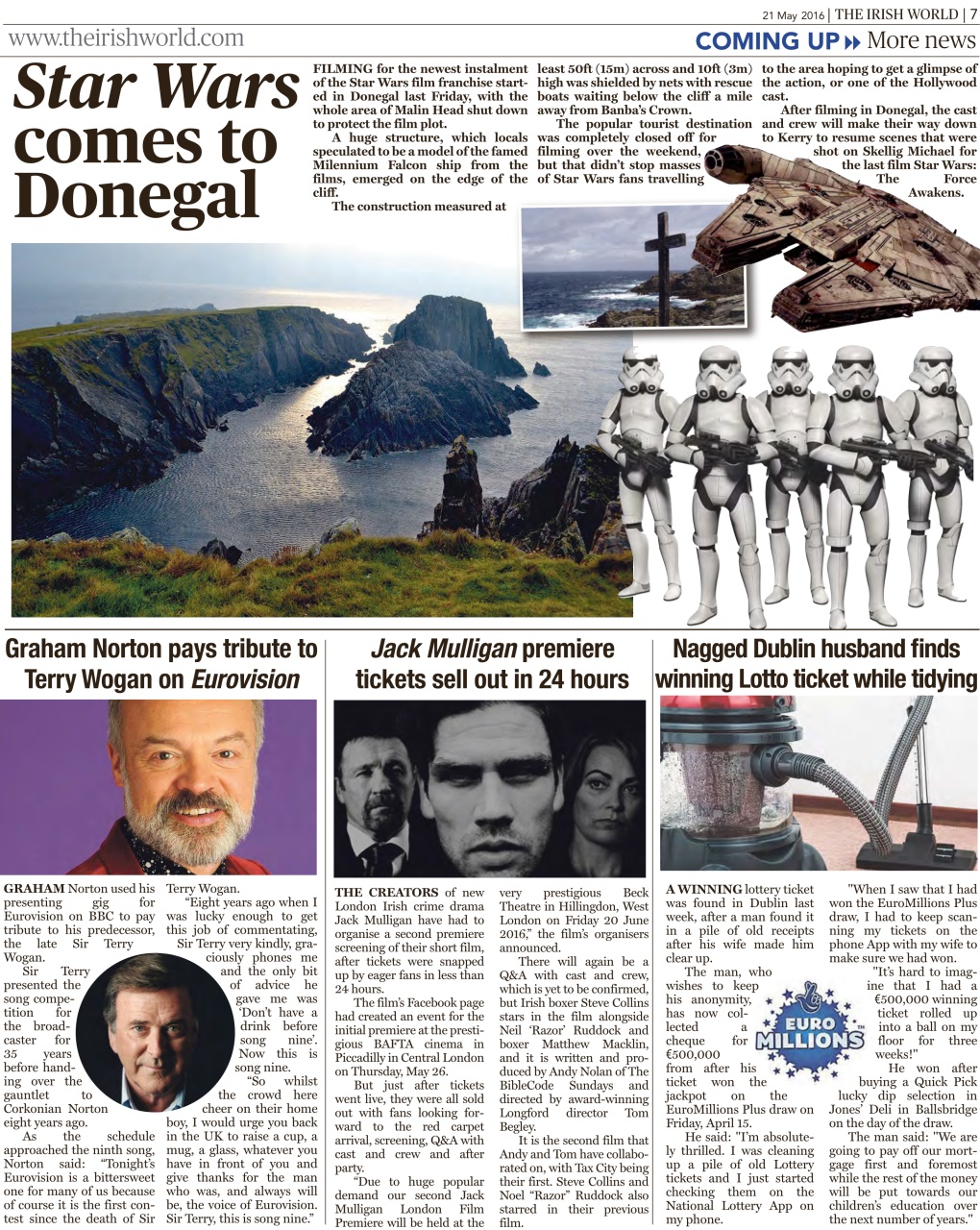 Irish World Preview Pages