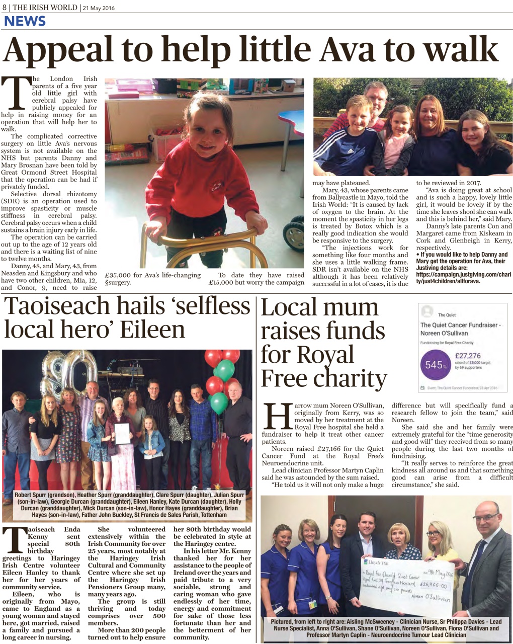 Irish World Preview Pages