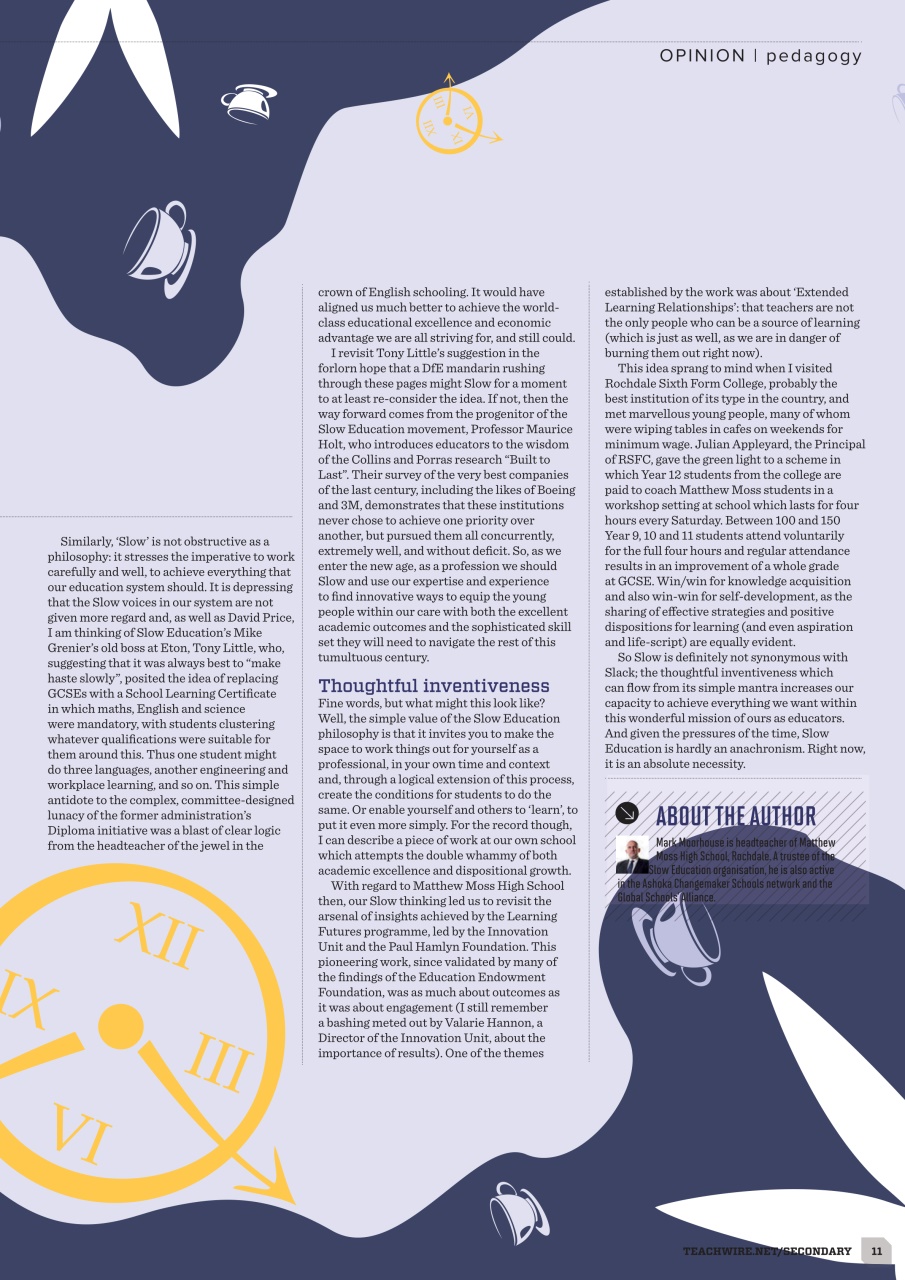 Teach Secondary Preview Pages