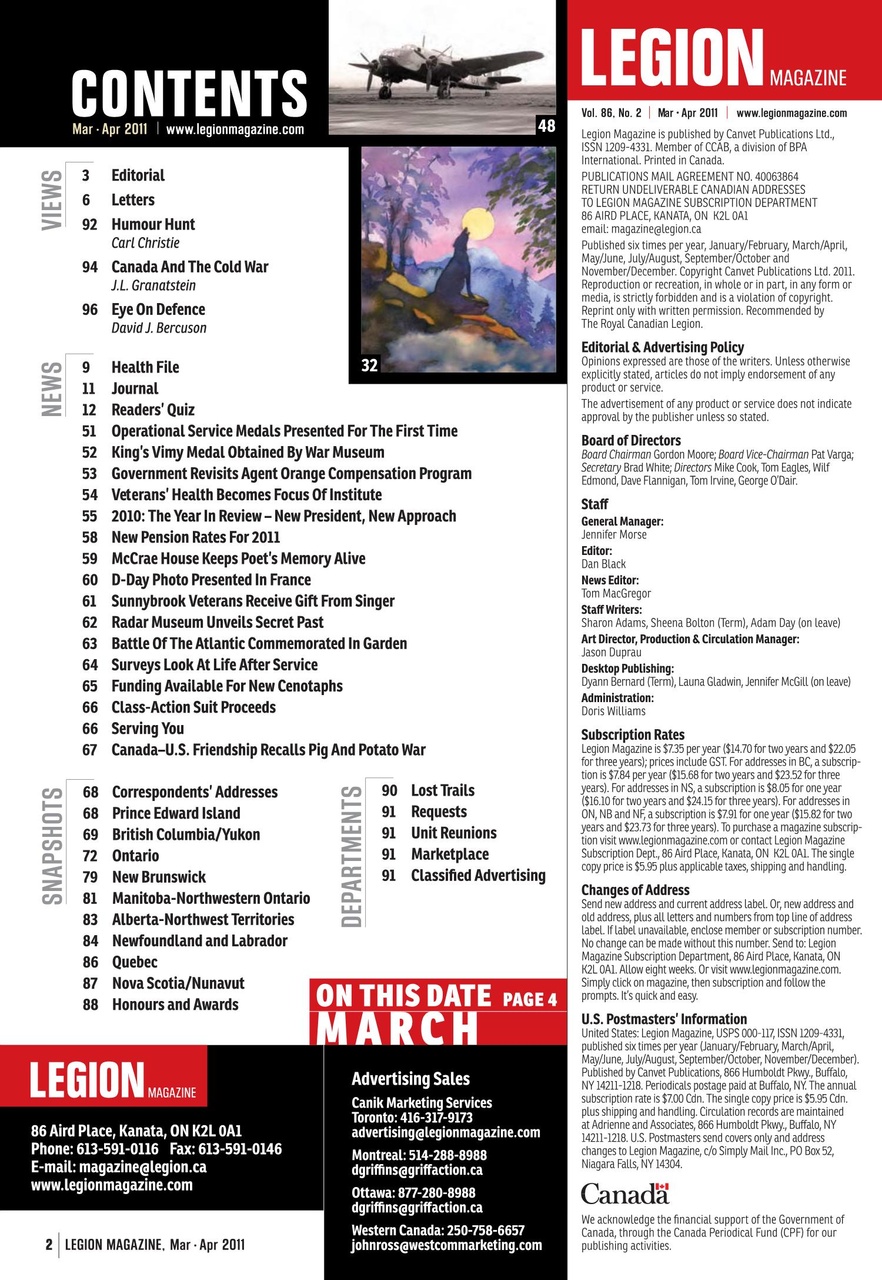 Legion Preview Pages