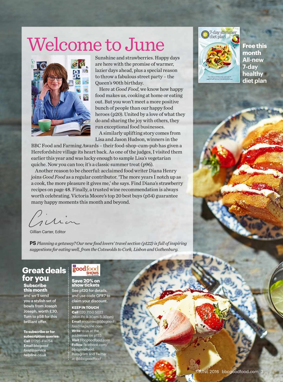 Good Food Magazine Preview Pages