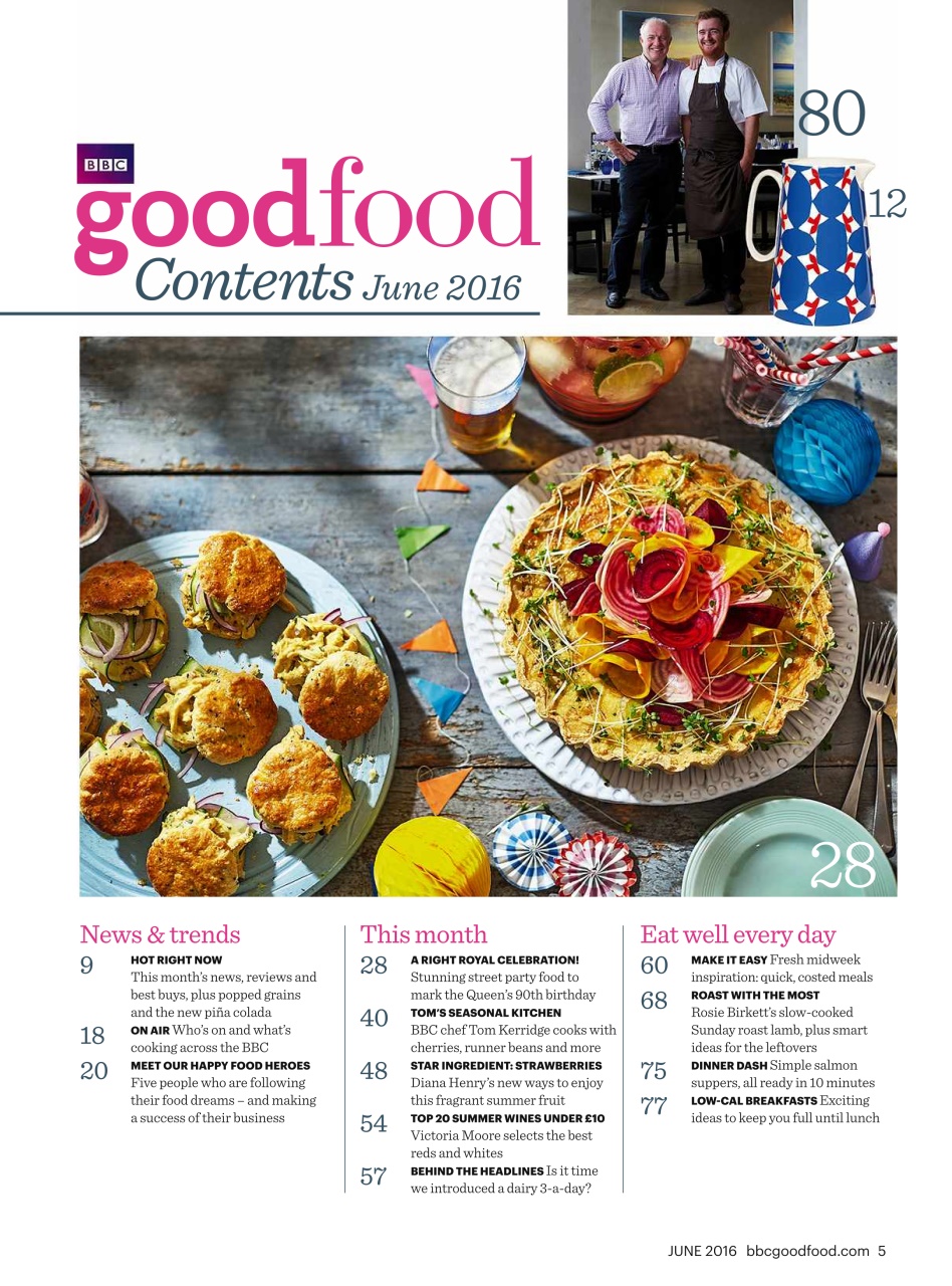 Good Food Magazine Preview Pages