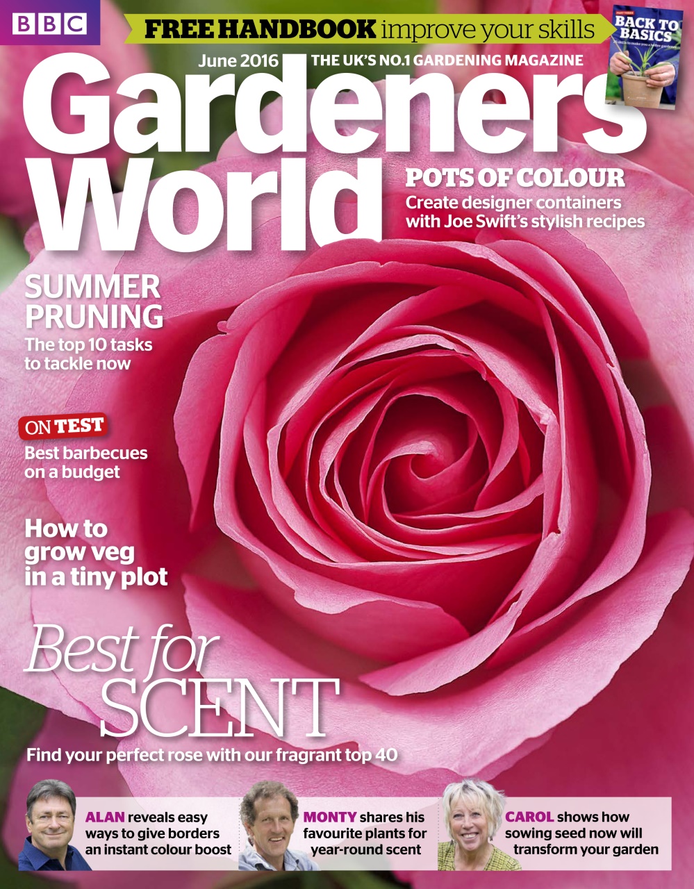 BBC Gardeners’ World Magazine Preview Pages