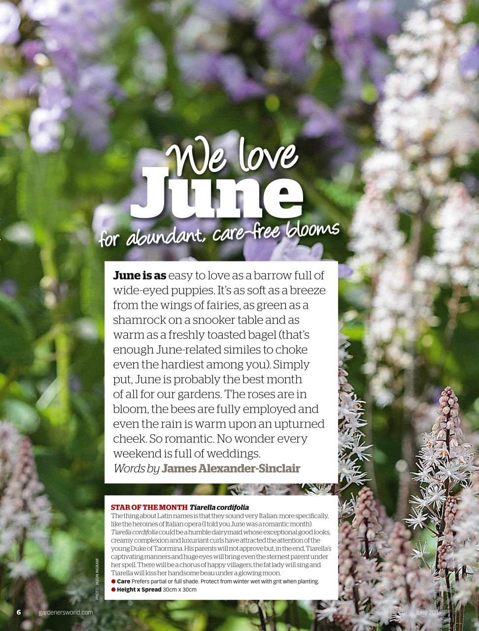 BBC Gardeners’ World Magazine Preview Pages