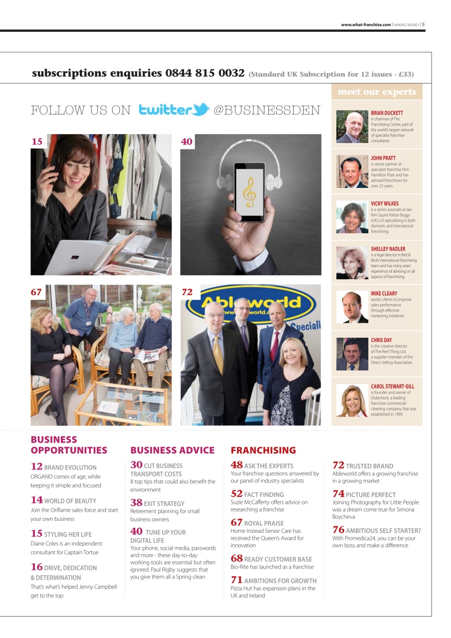 Making Money Preview Pages