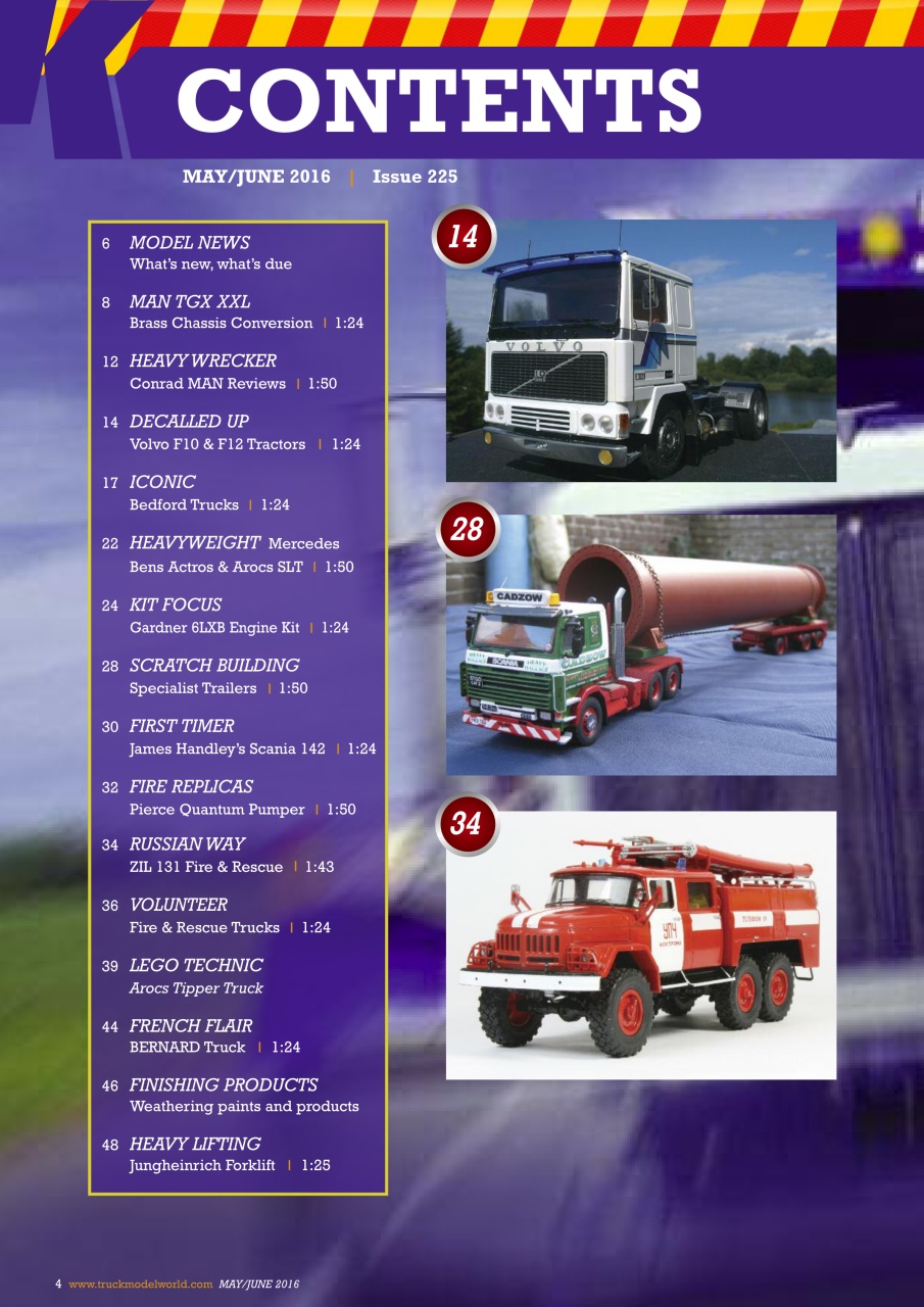 Model Car Truck Motorcycles World Preview Pages