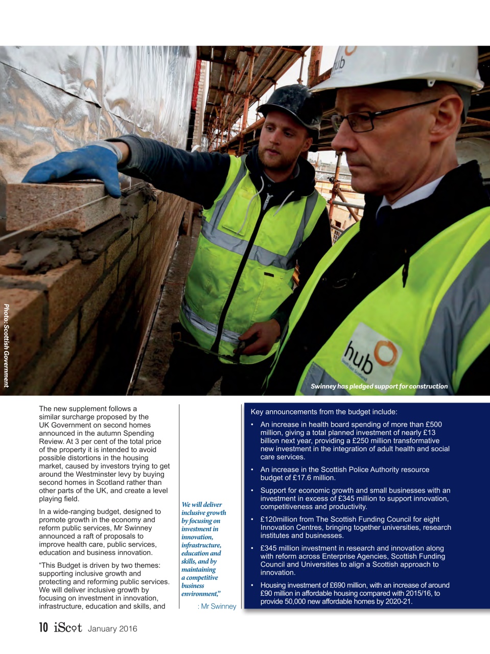iScot Magazine Preview Pages