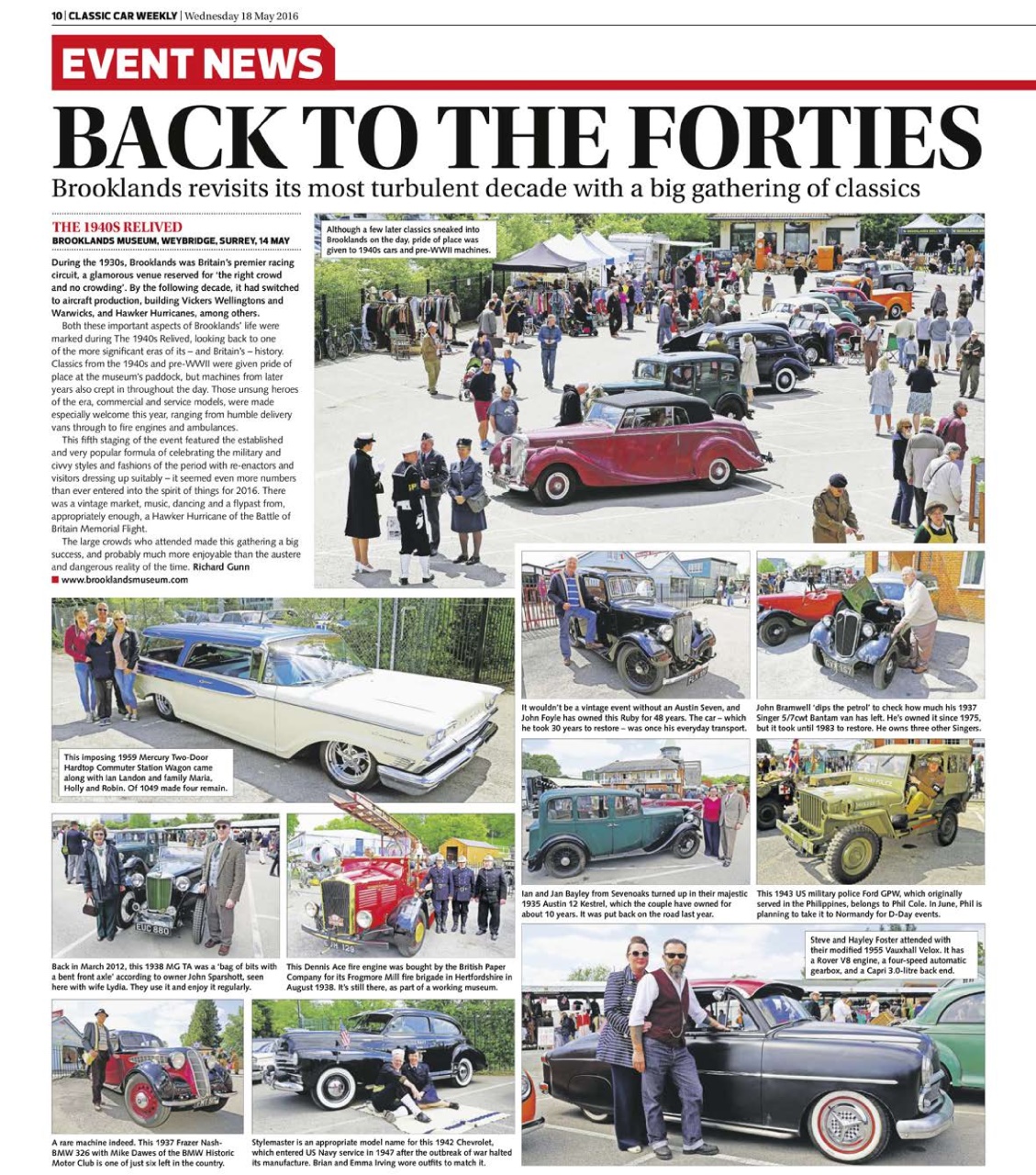 Classic Car Weekly Preview Pages