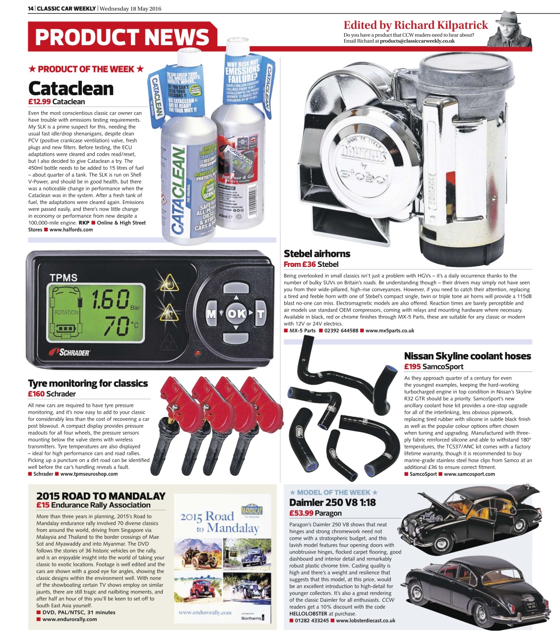 Classic Car Weekly Preview Pages