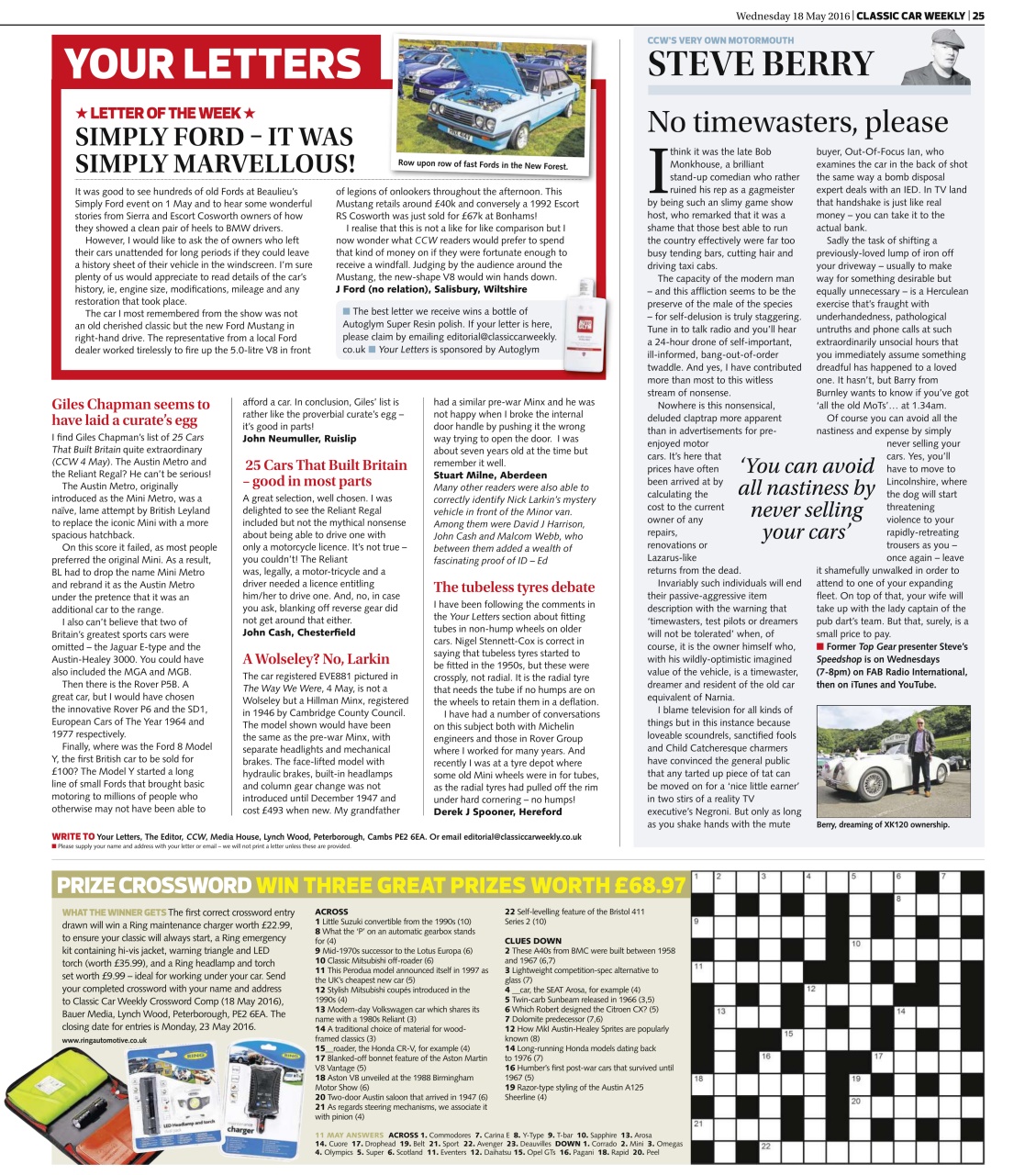 Classic Car Weekly Preview Pages