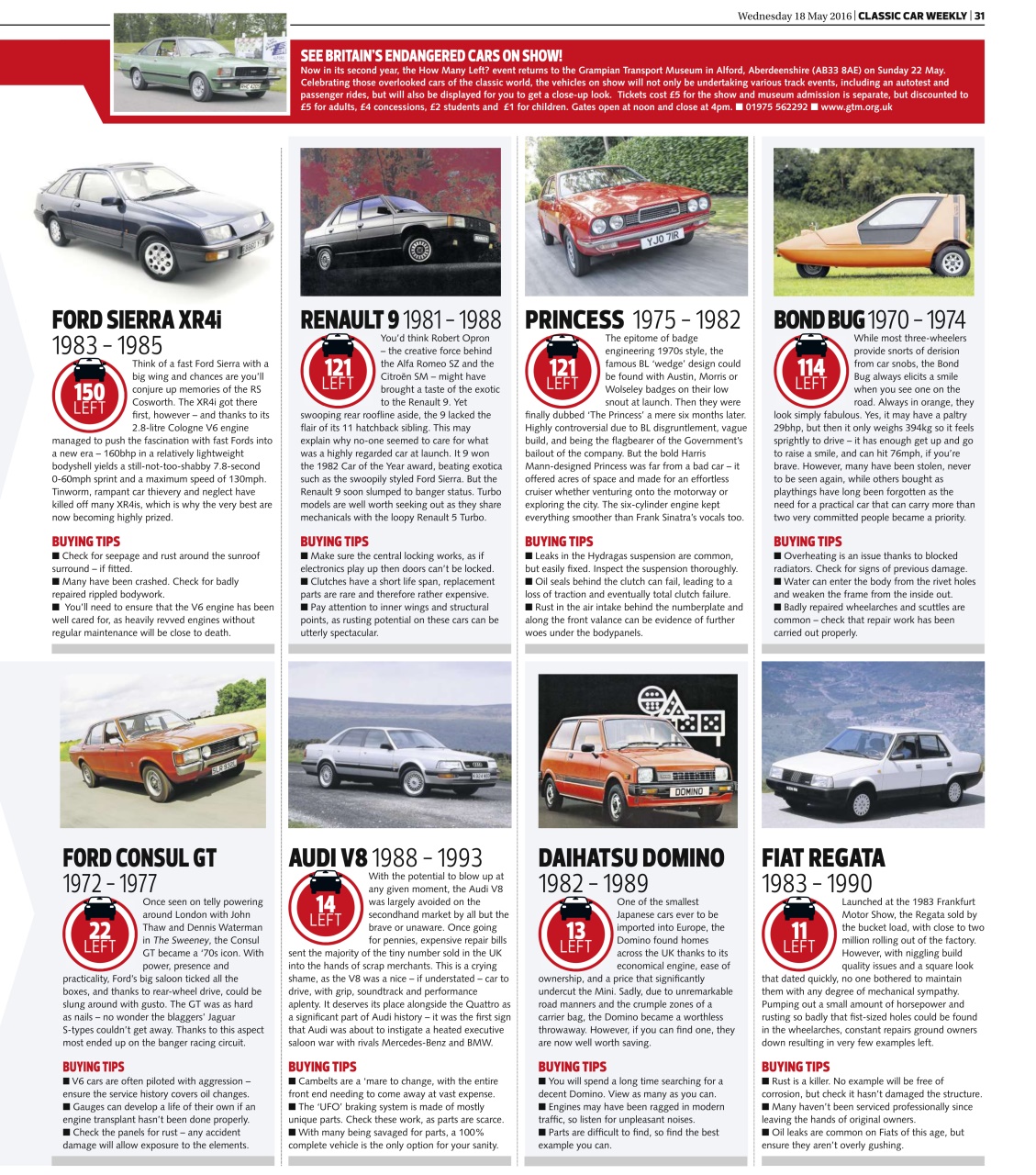 Classic Car Weekly Preview Pages