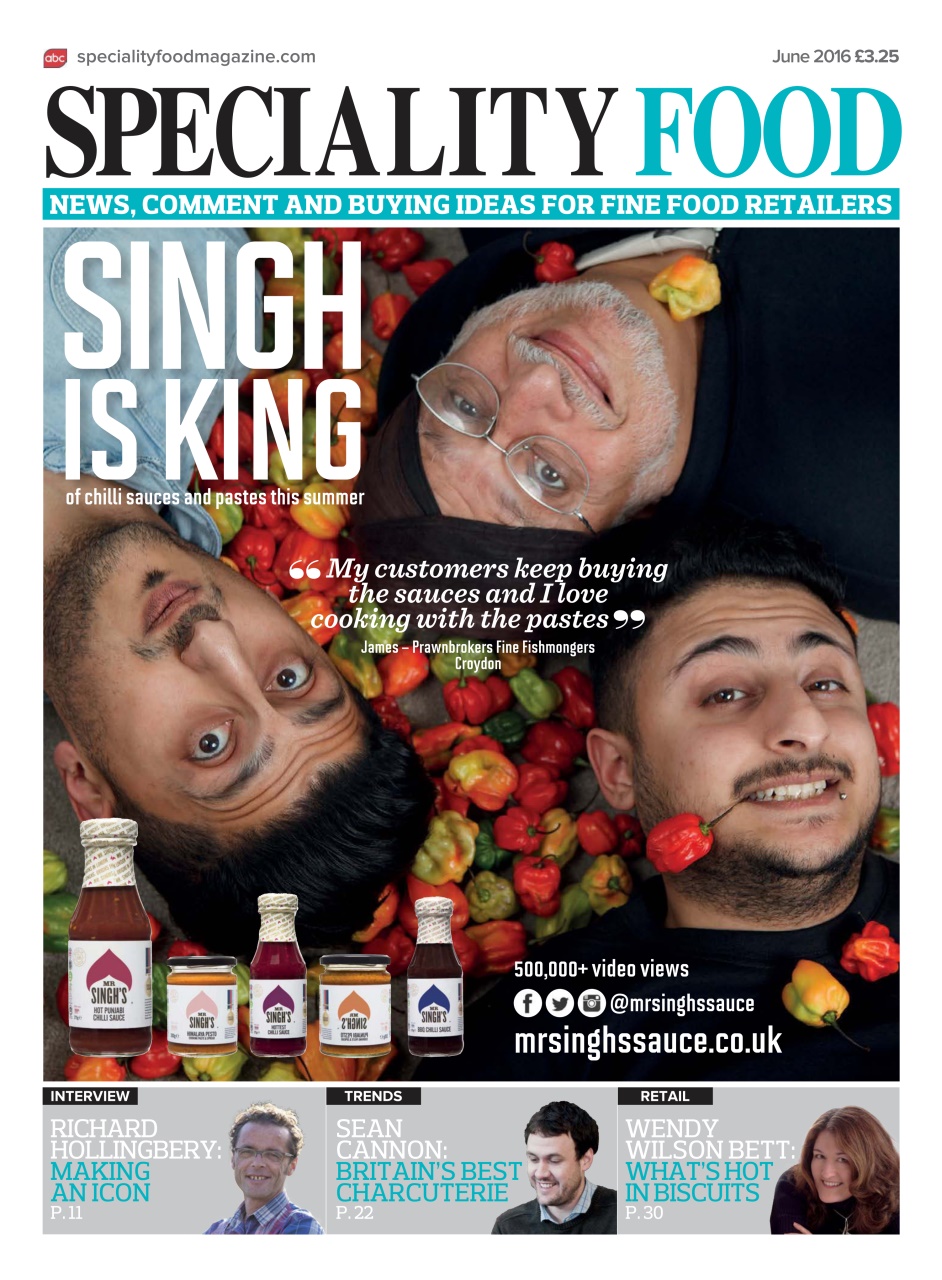 Speciality Food Preview Pages