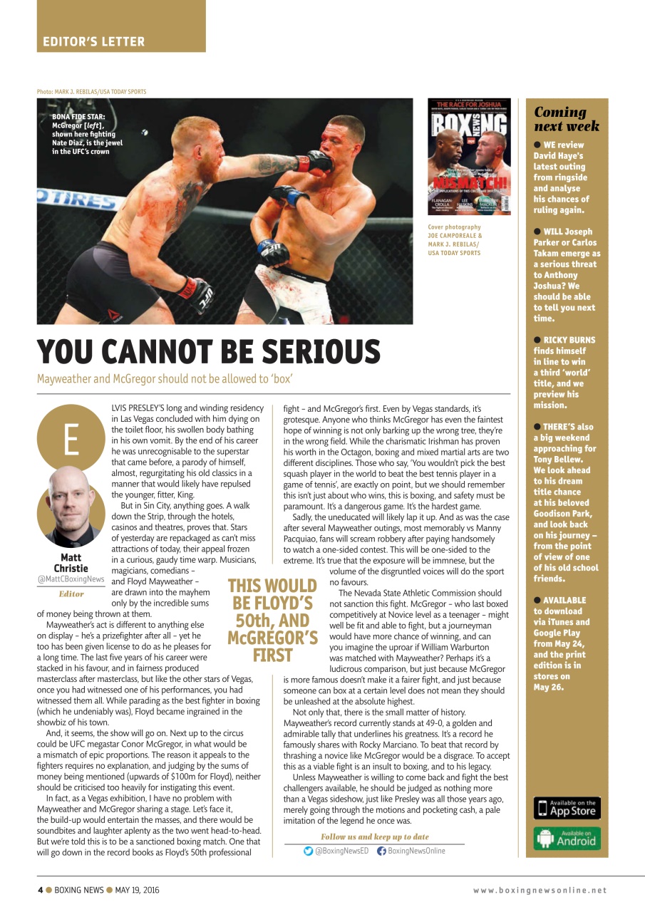 Boxing News Preview Pages