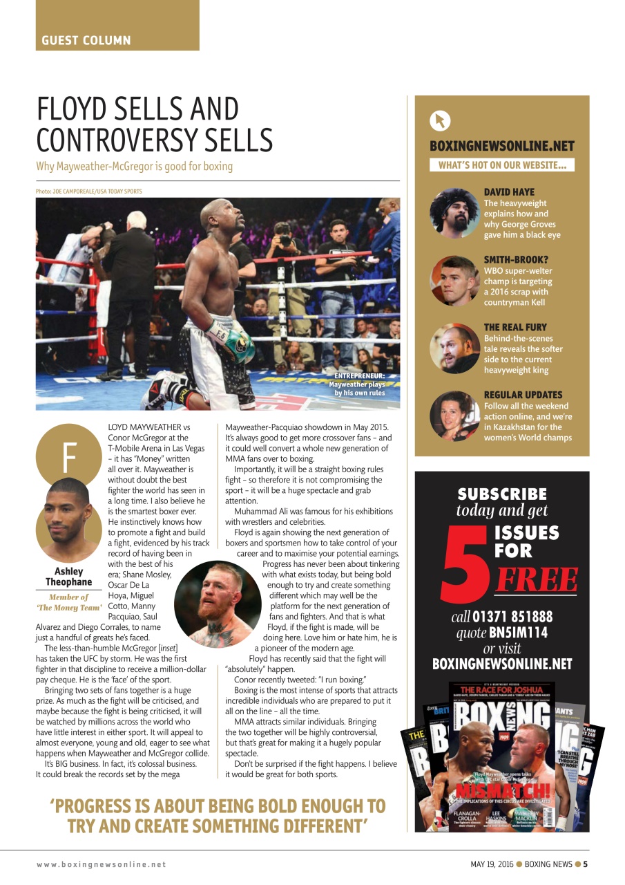 Boxing News Preview Pages
