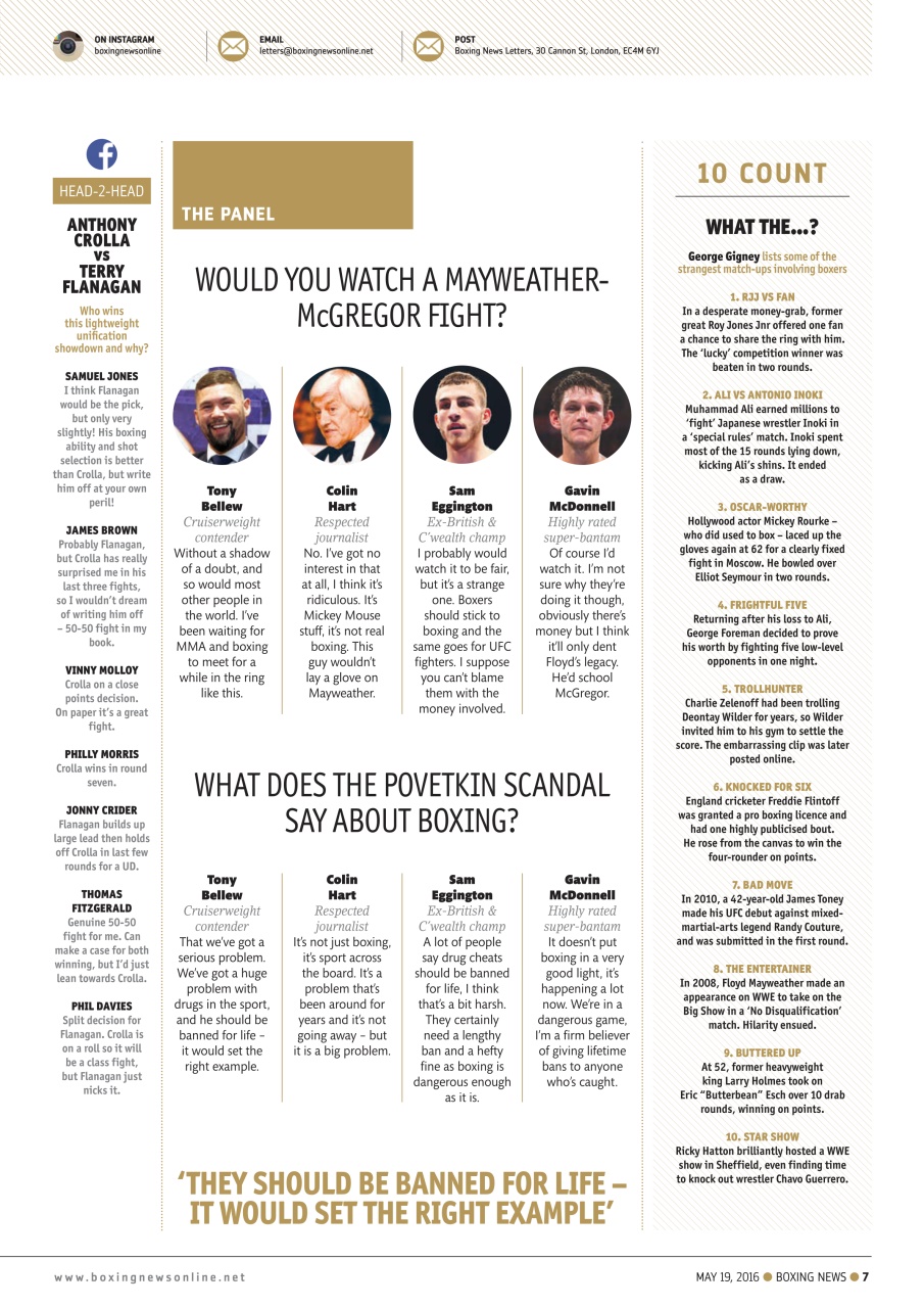 Boxing News Preview Pages