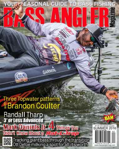 BASS ANGLER MAGAZINE issue Summer 2016