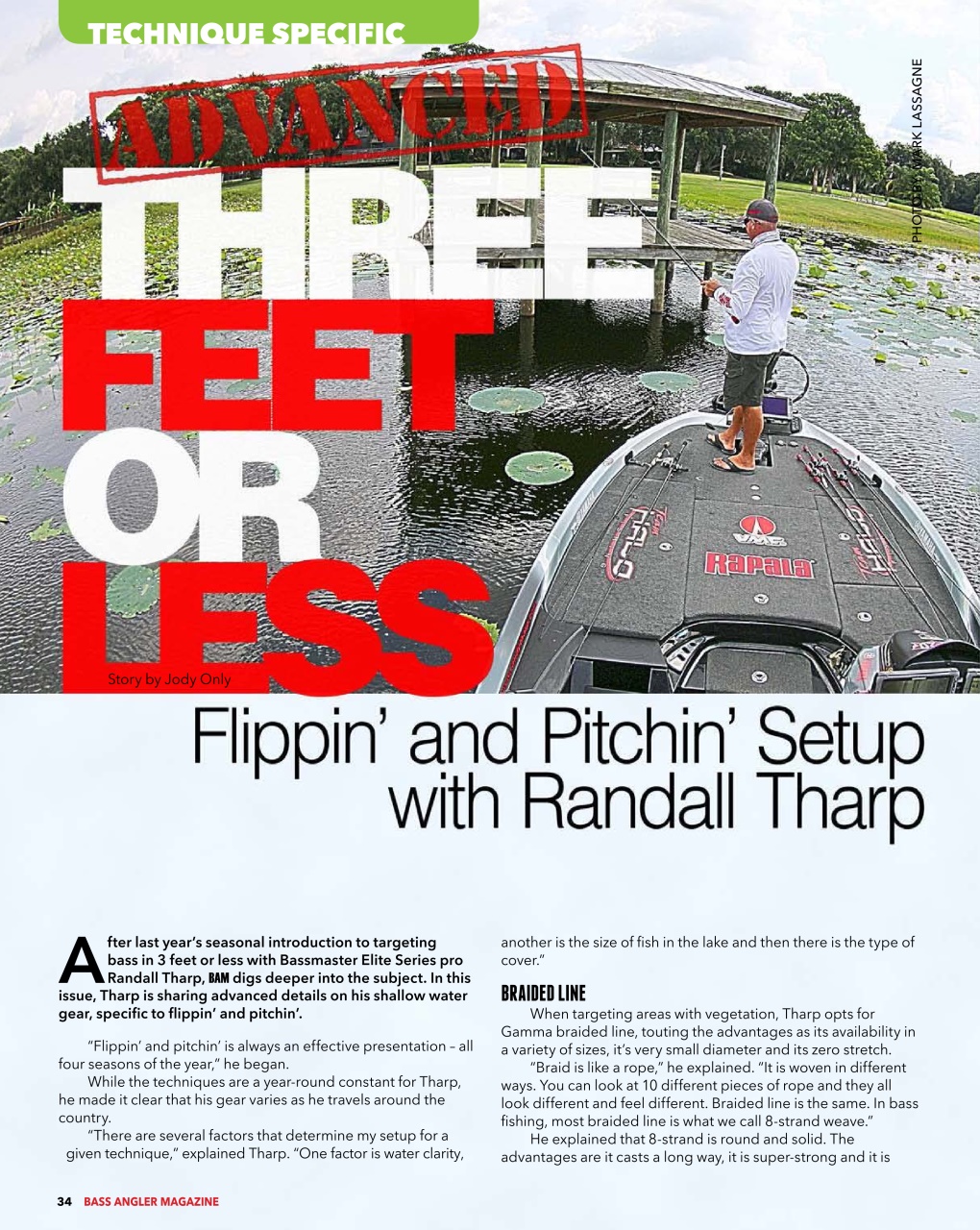 BASS ANGLER MAGAZINE Preview Pages