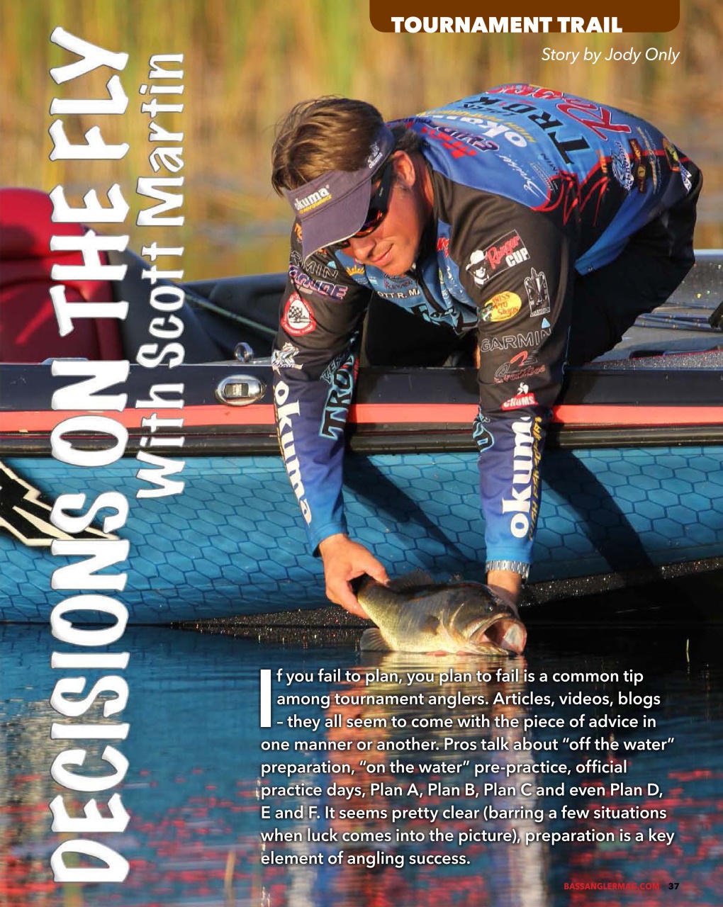 BASS ANGLER MAGAZINE Preview Pages