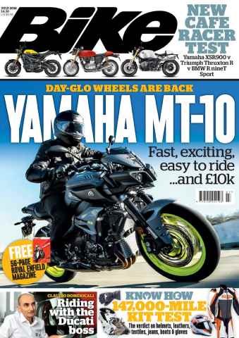 Bike issue July 2016