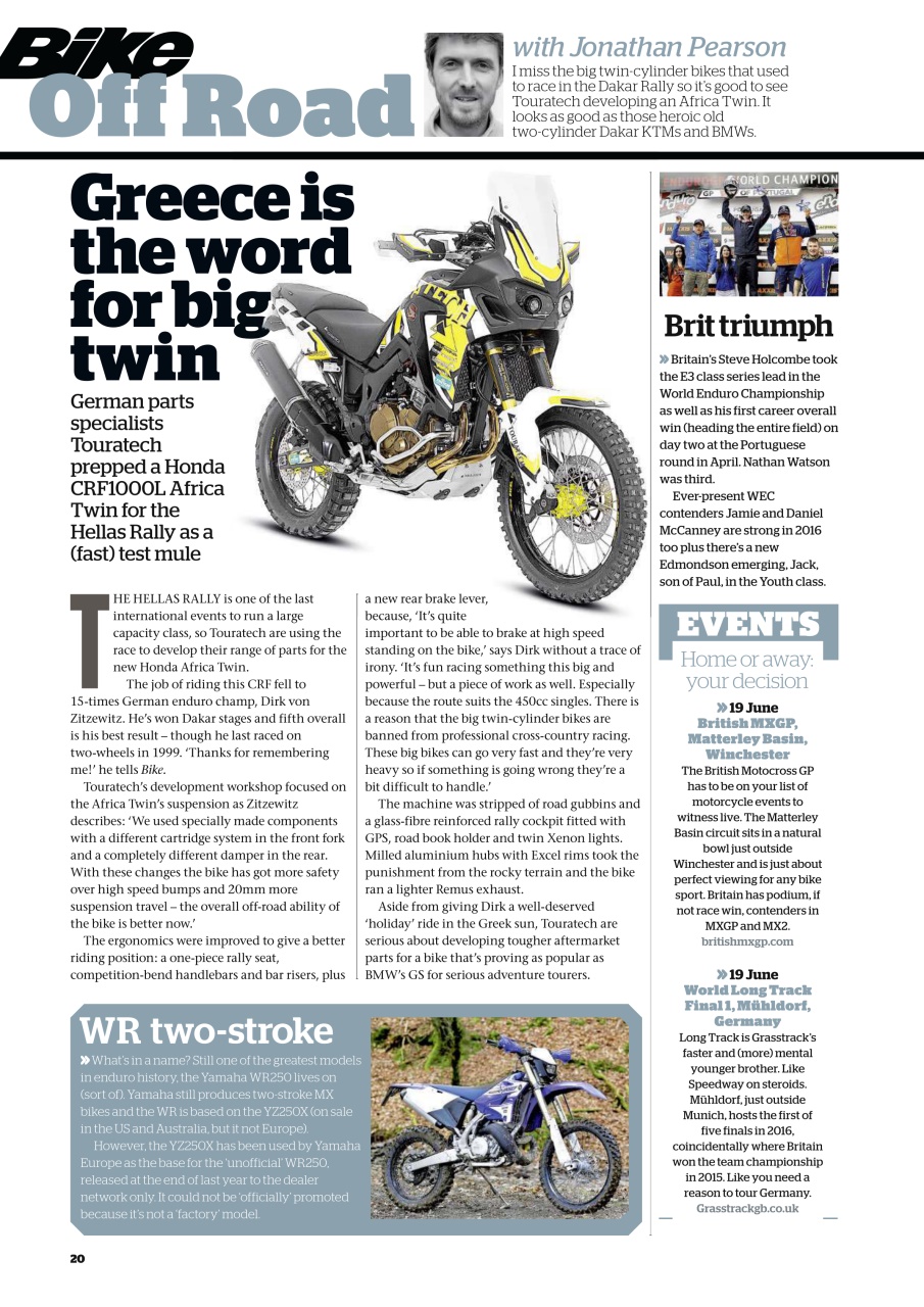 Bike Preview Pages
