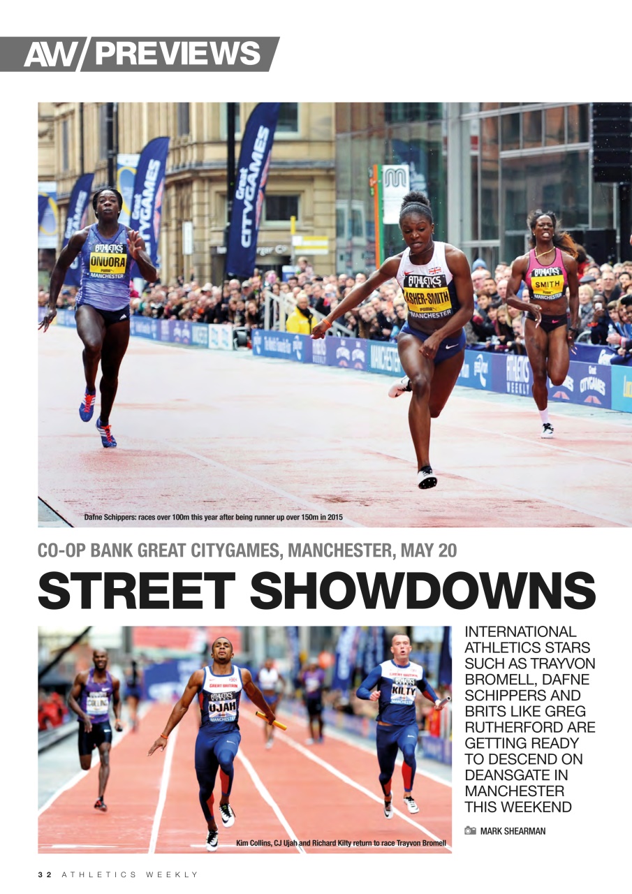 AW – Athletics Weekly Magazine Preview Pages