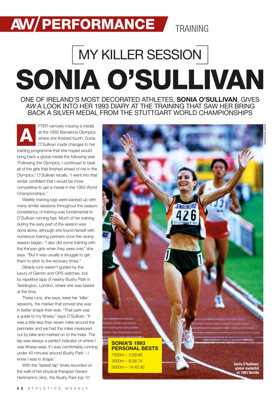 AW – Athletics Weekly Magazine Preview Pages