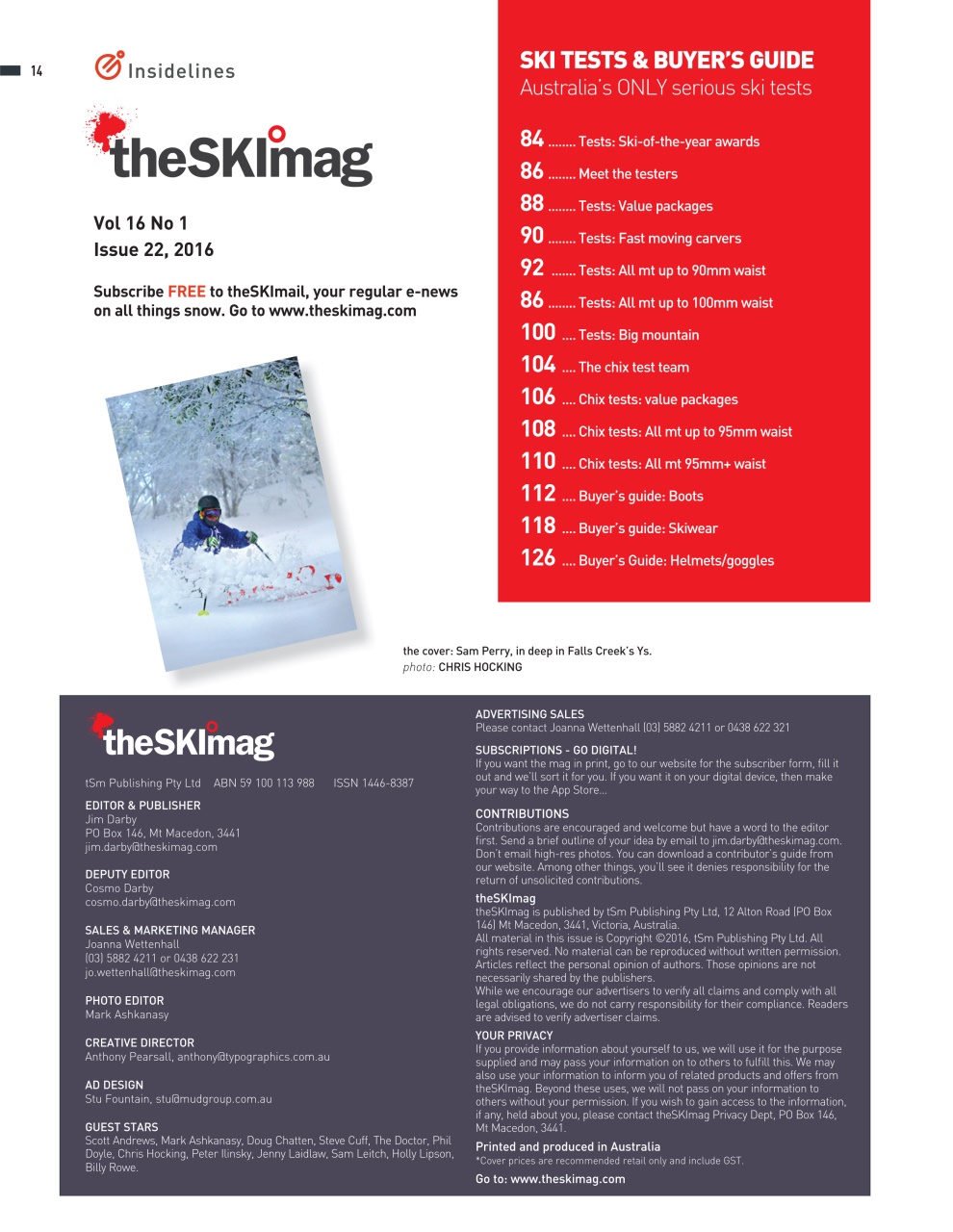 SkiMag Preview Pages