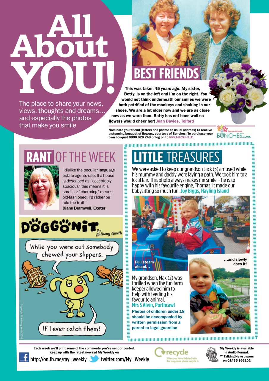 My Weekly Preview Pages