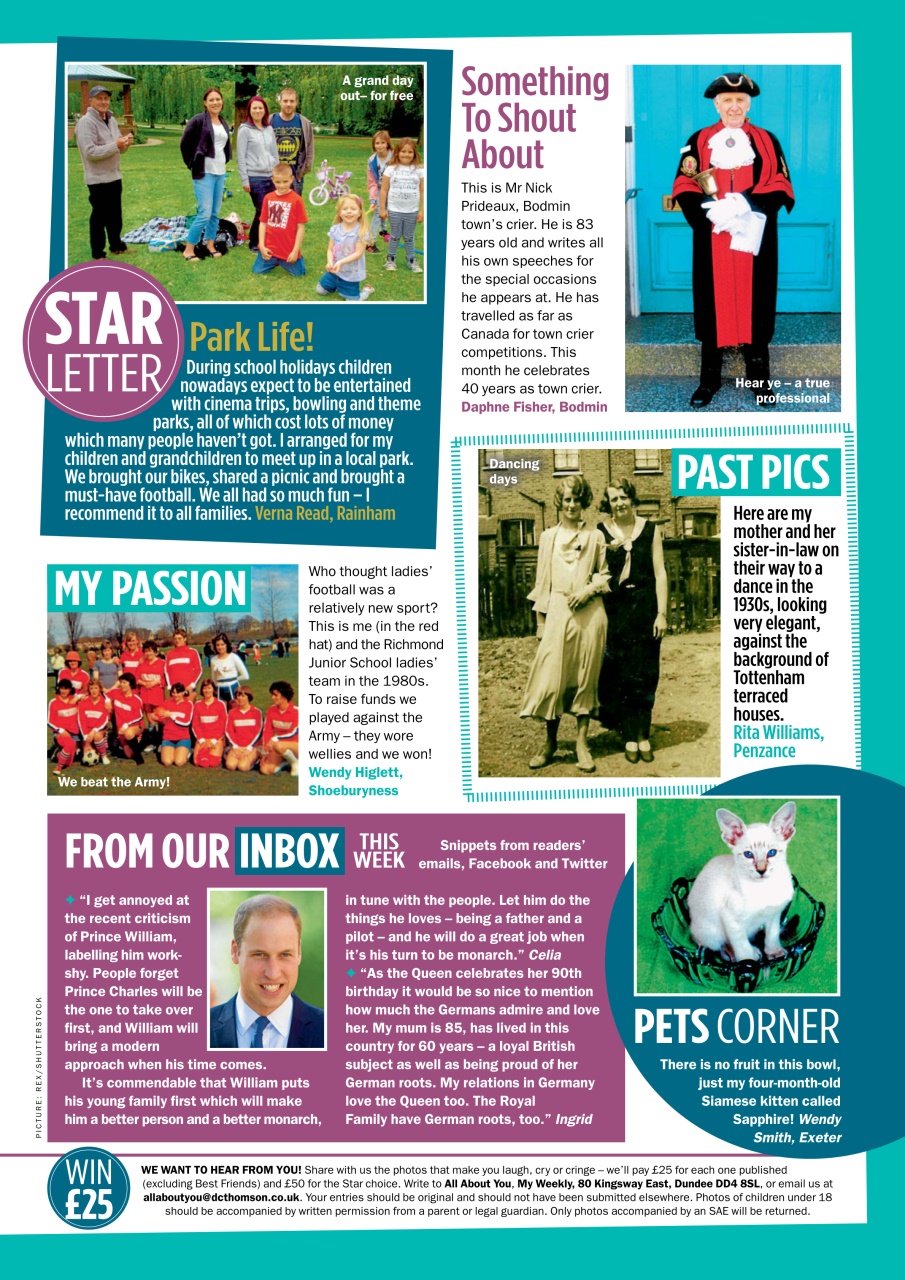 My Weekly Preview Pages