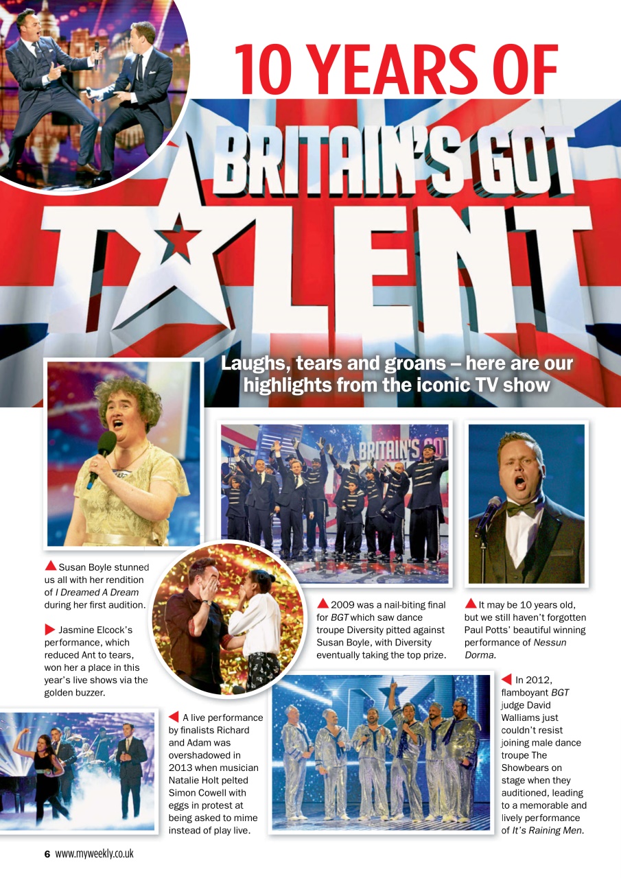 My Weekly Preview Pages