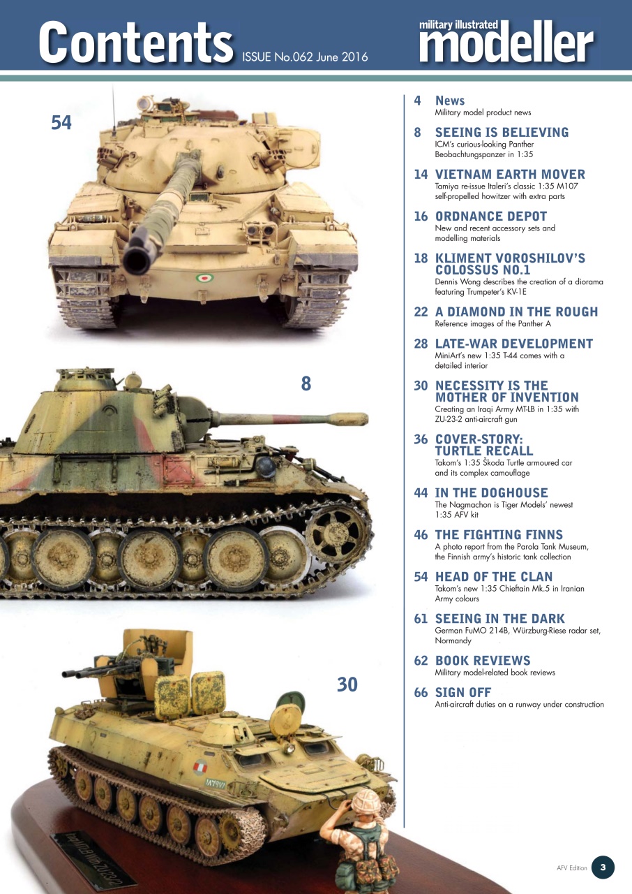 MIM: AFV Edition Preview Pages