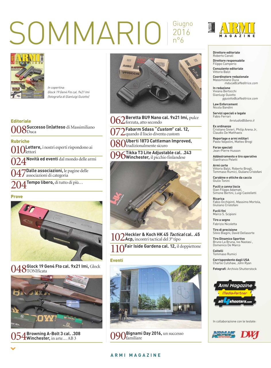 ARMI MAGAZINE Preview Pages