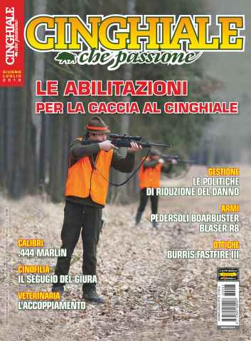 IL CINGHIALE CHE PASSIONE issue Giu-Lug 16