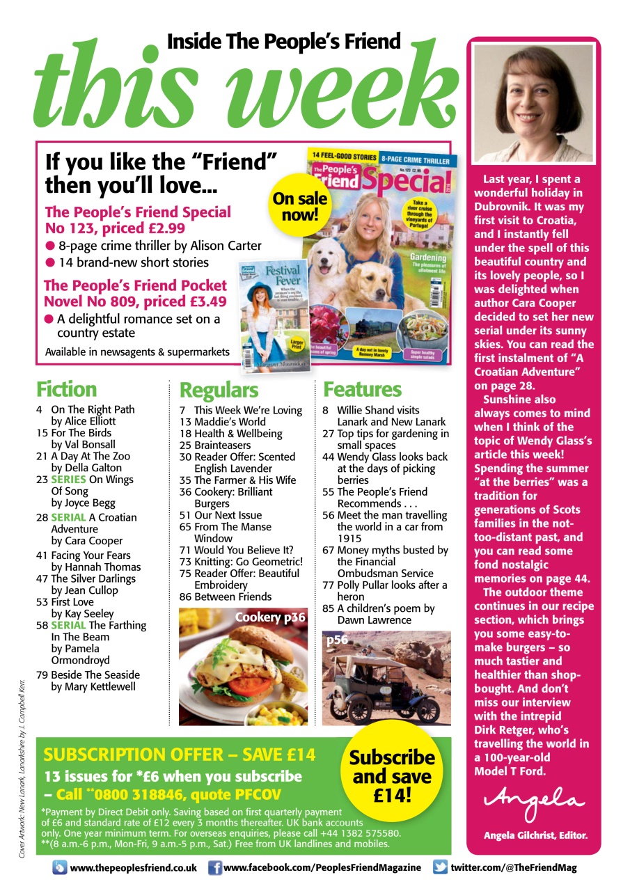The People’s Friend Preview Pages