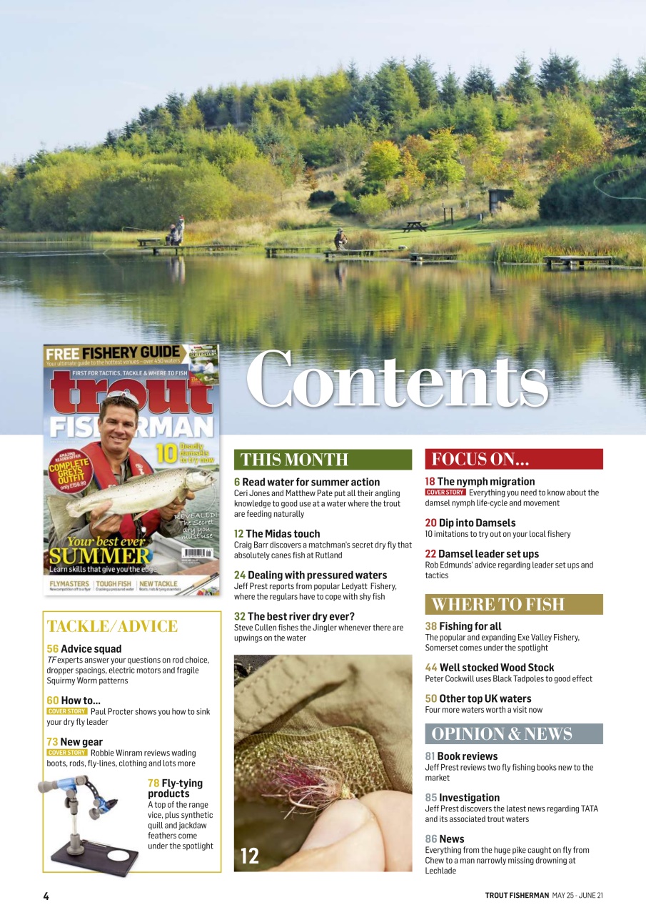 Trout Fisherman Preview Pages