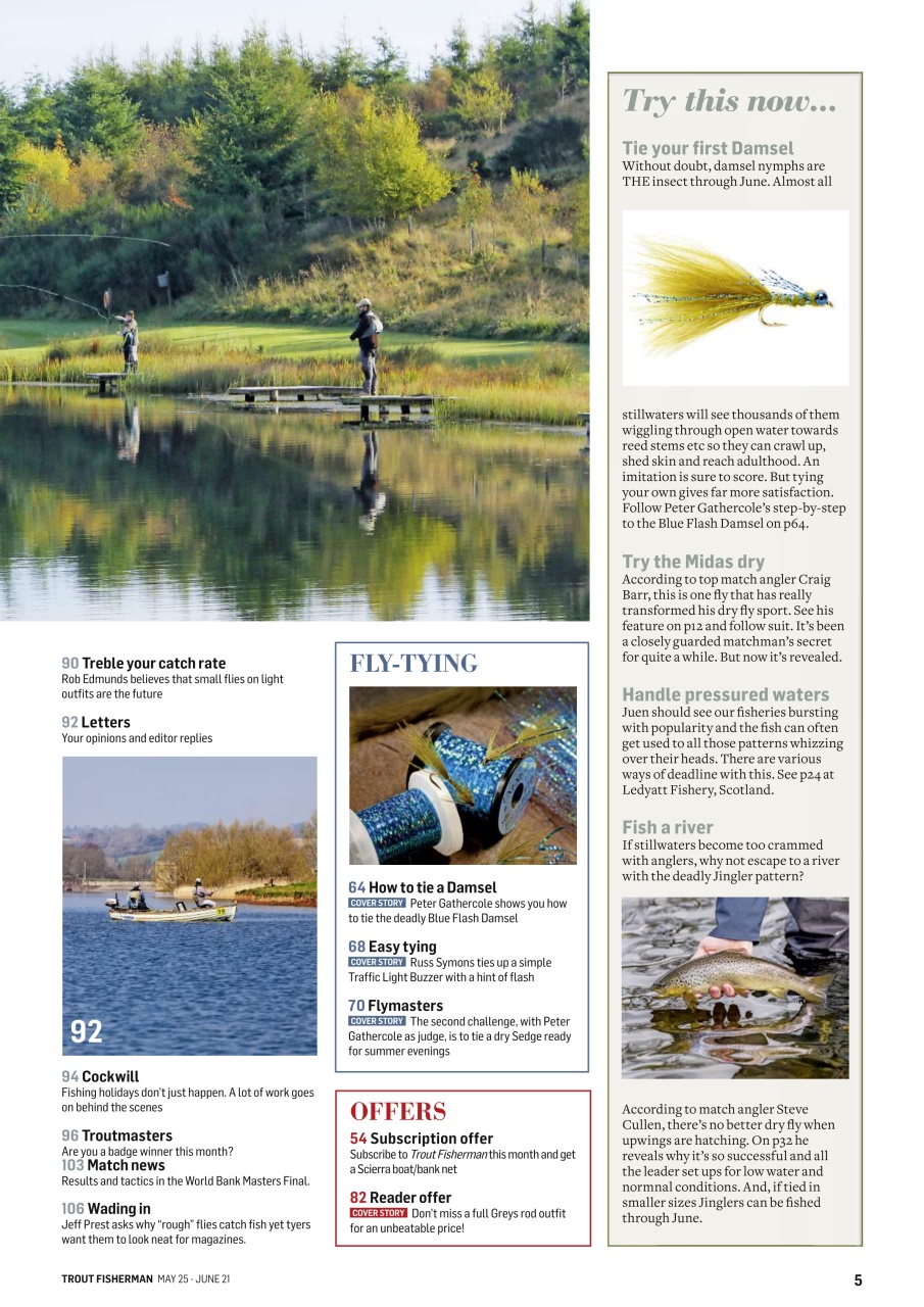 Trout Fisherman Preview Pages