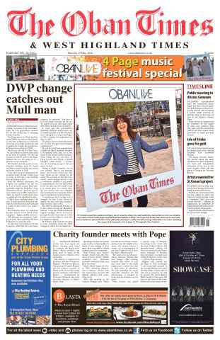 The Oban Times & Lochaber Times issue 19th May 2016