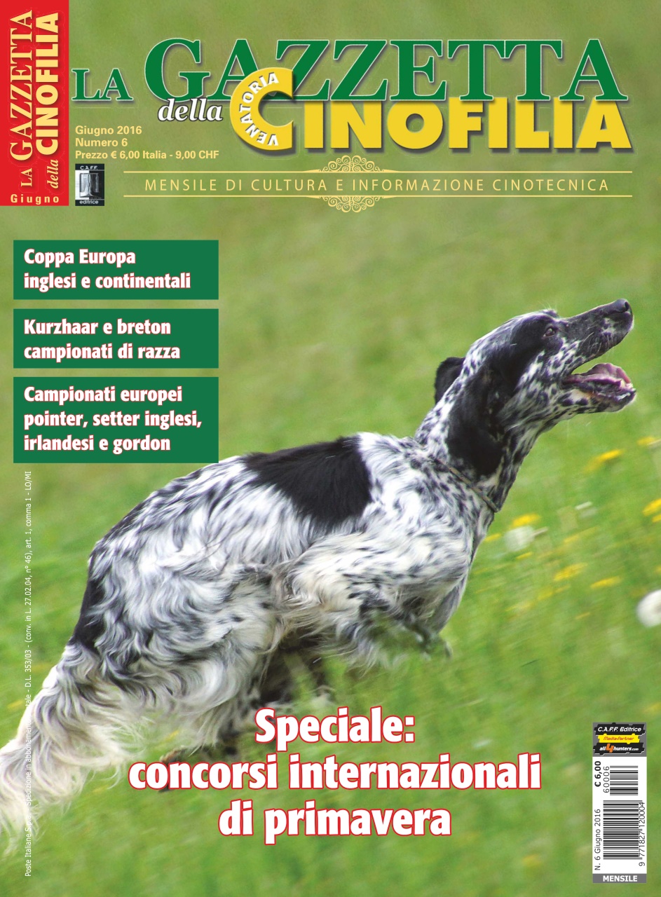 La Gazzetta Della Cinofilia Venatoria Preview Pages